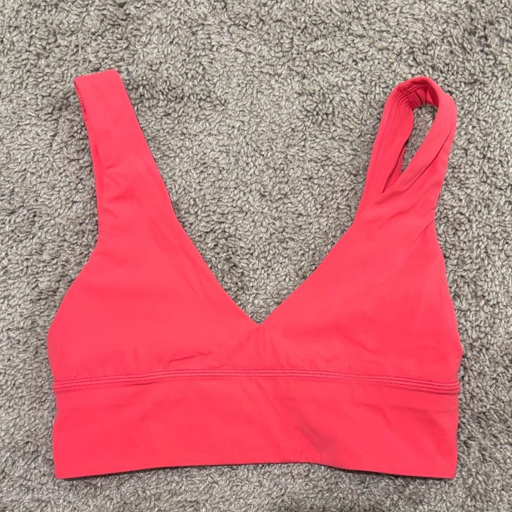 Lululemon Athletica Pink Sports Bra